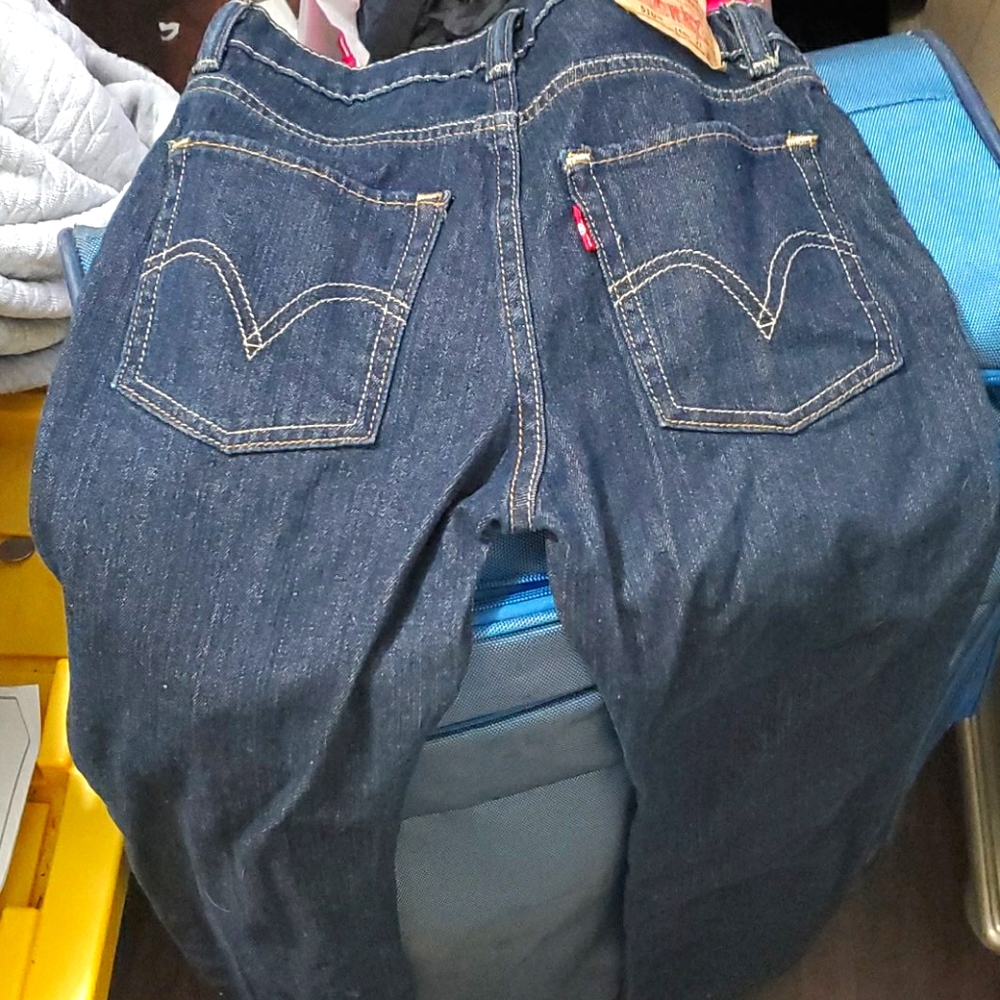 Levi's blue jeans